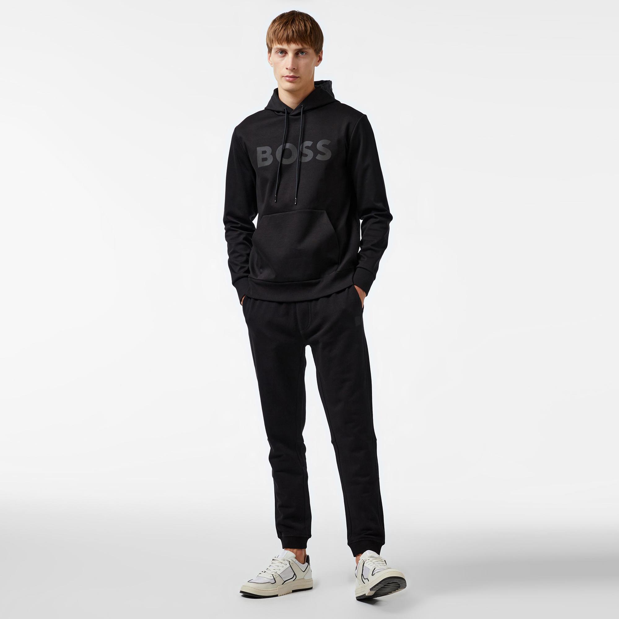 Boss Sestart Erkek Siyah Eşofman Altı