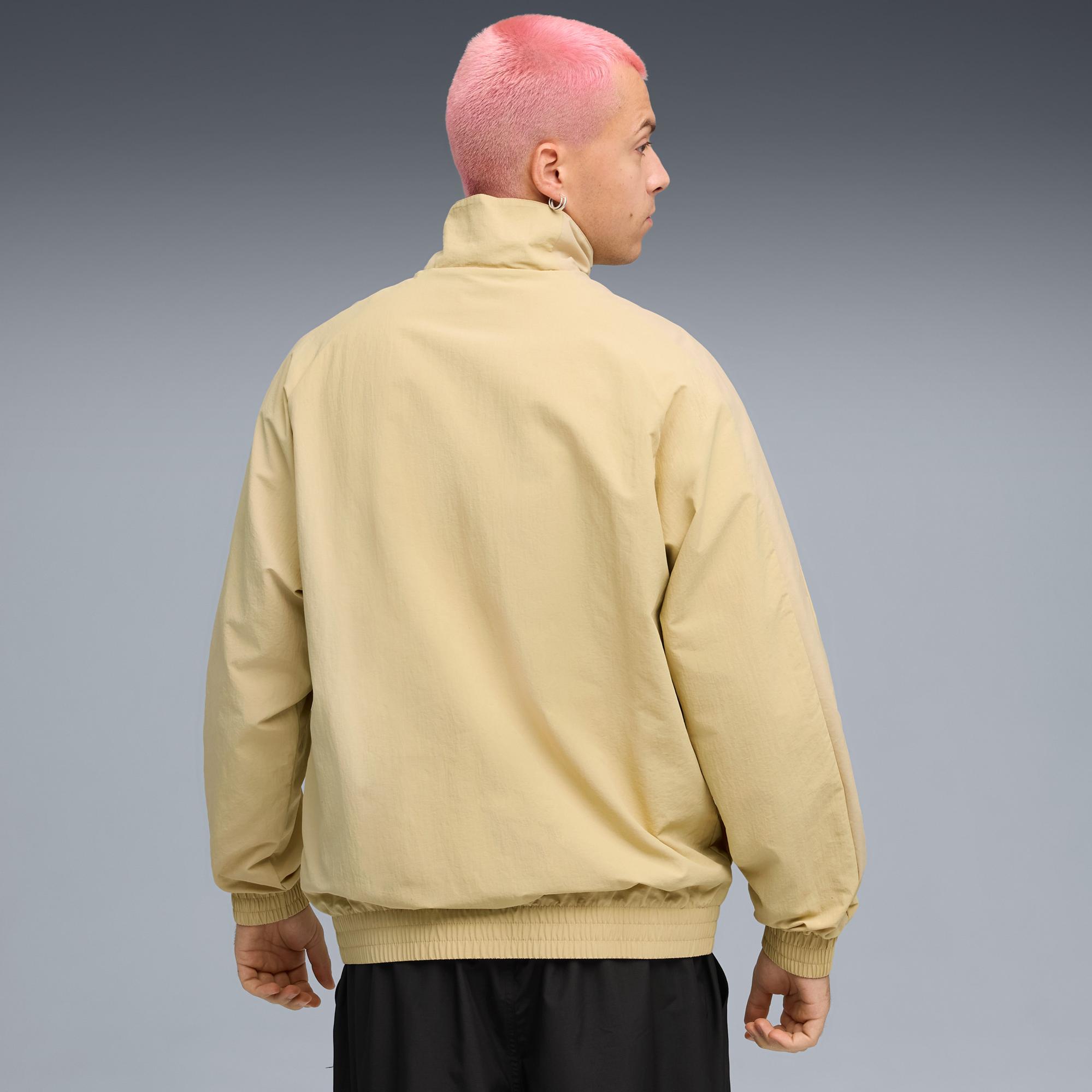 Puma T7 Cargo Relaxed Track Erkek Krem Ceket