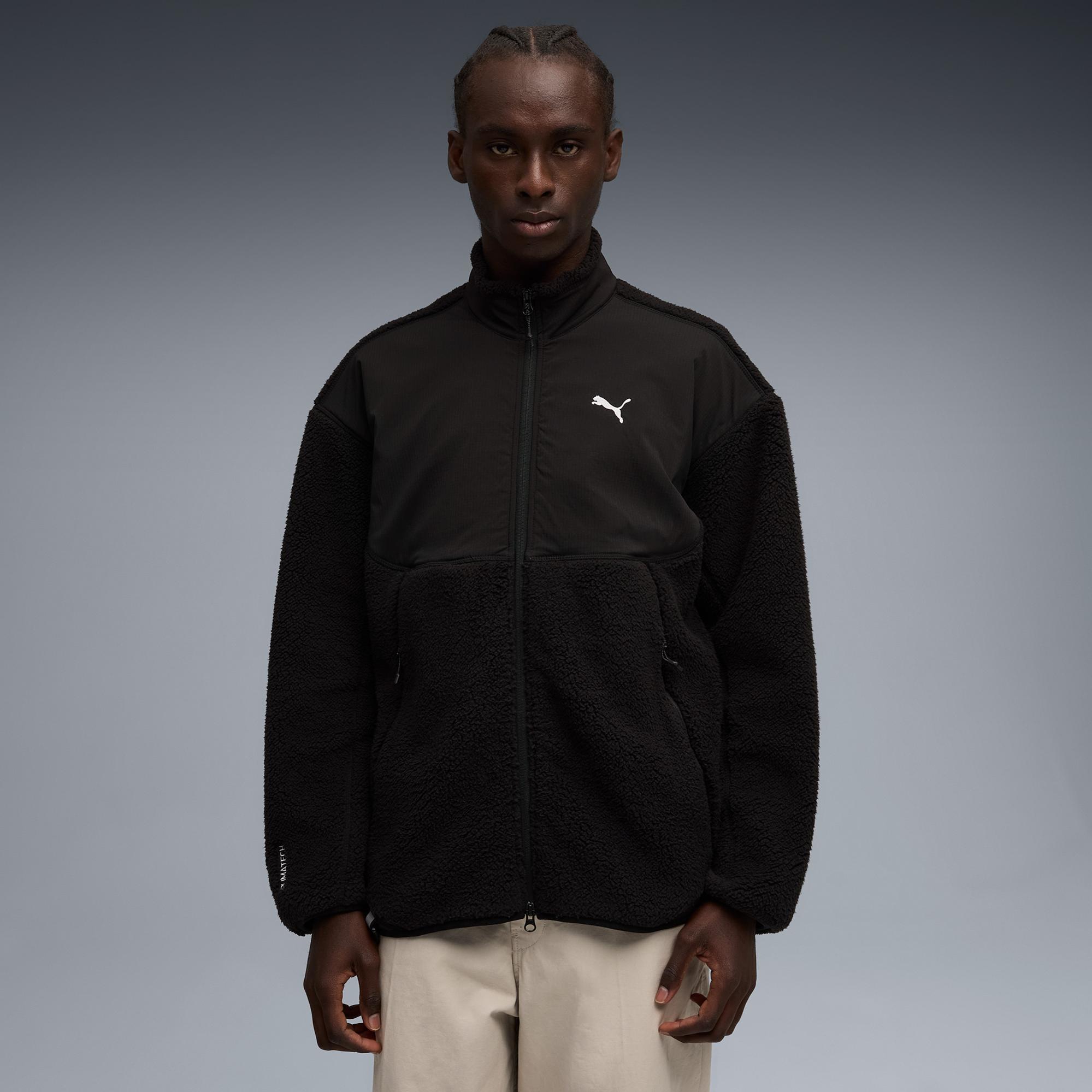 Puma TECH Soft Tech Erkek Siyah Ceket