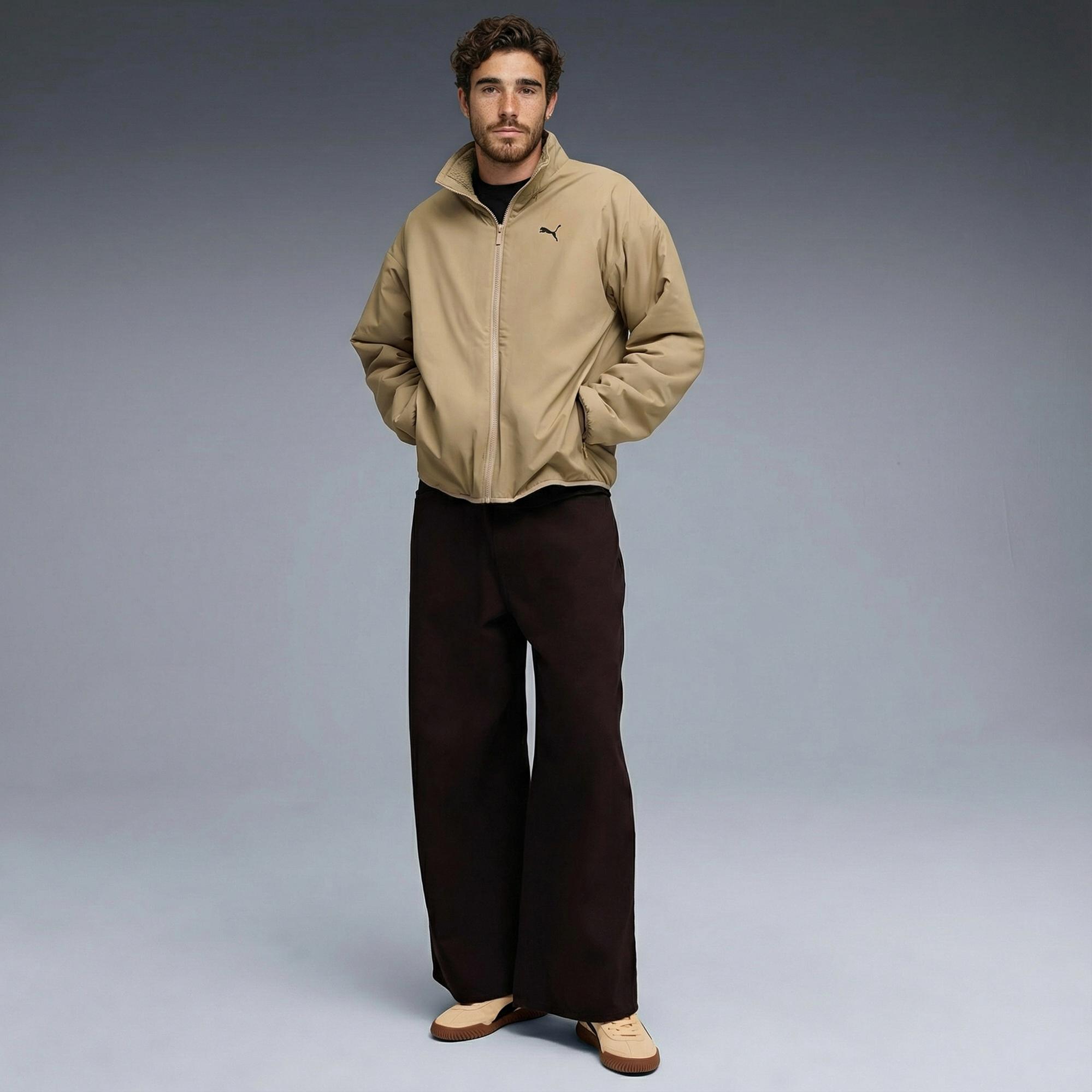 Puma Reversible Sherpa Erkek Bej Ceket