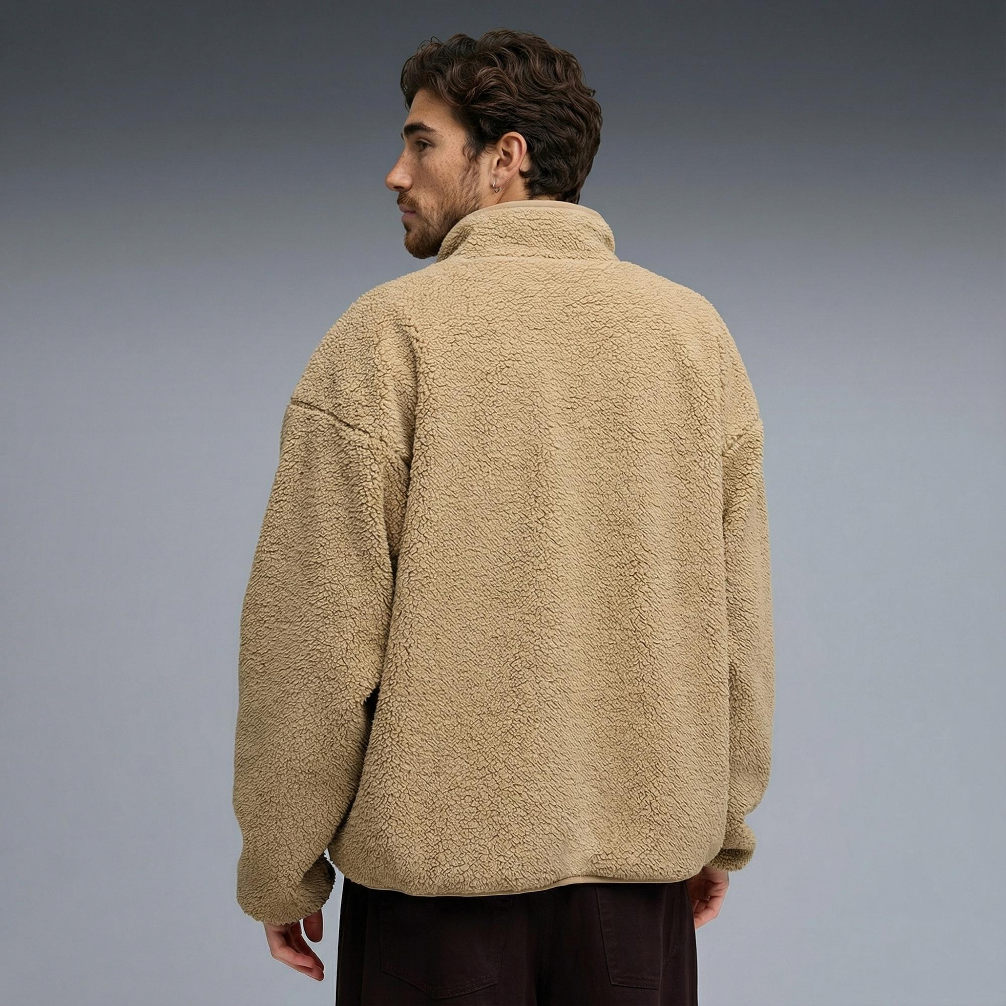 Puma Reversible Sherpa Erkek Bej Ceket