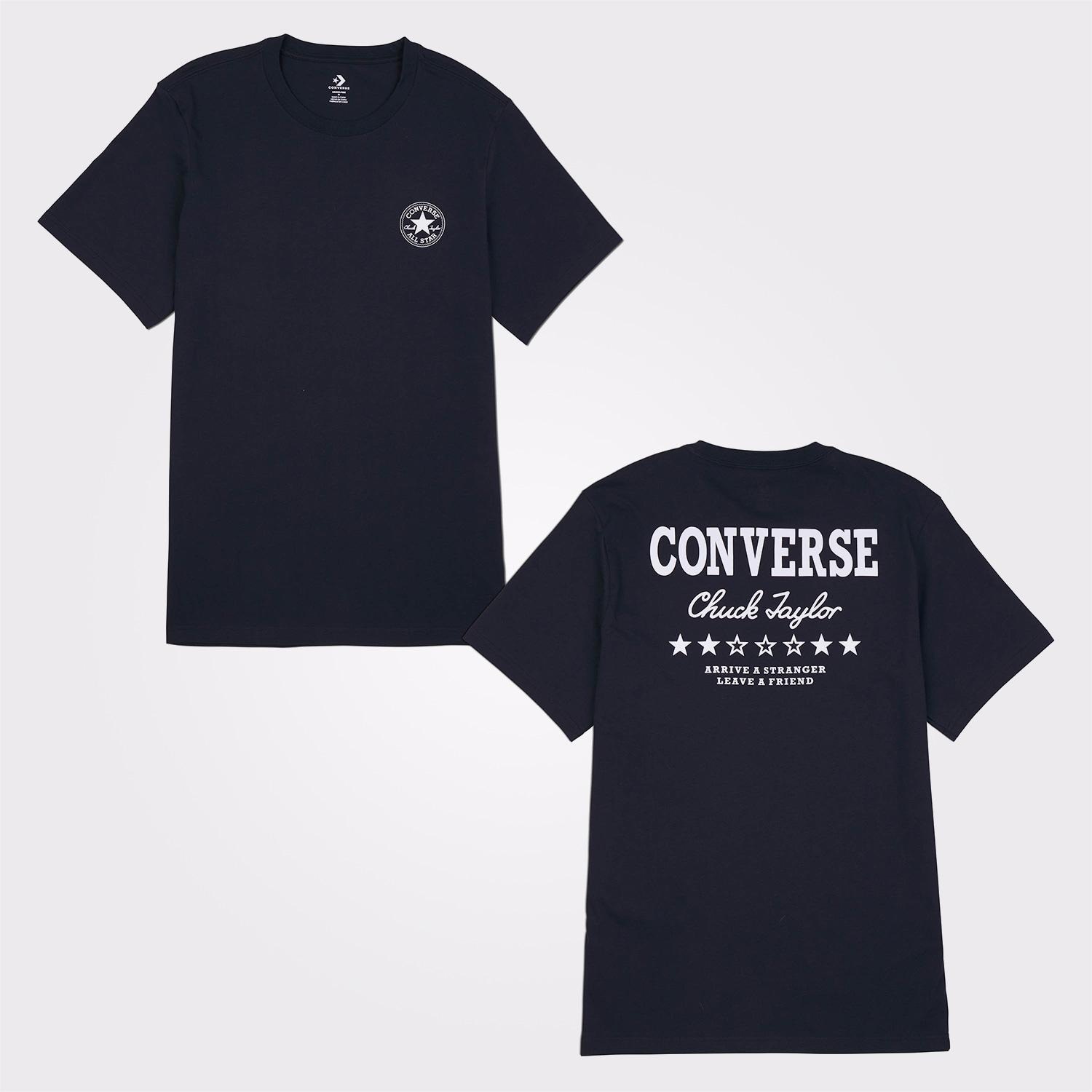 Converse Go-To Unisex Siyah T-Shirt