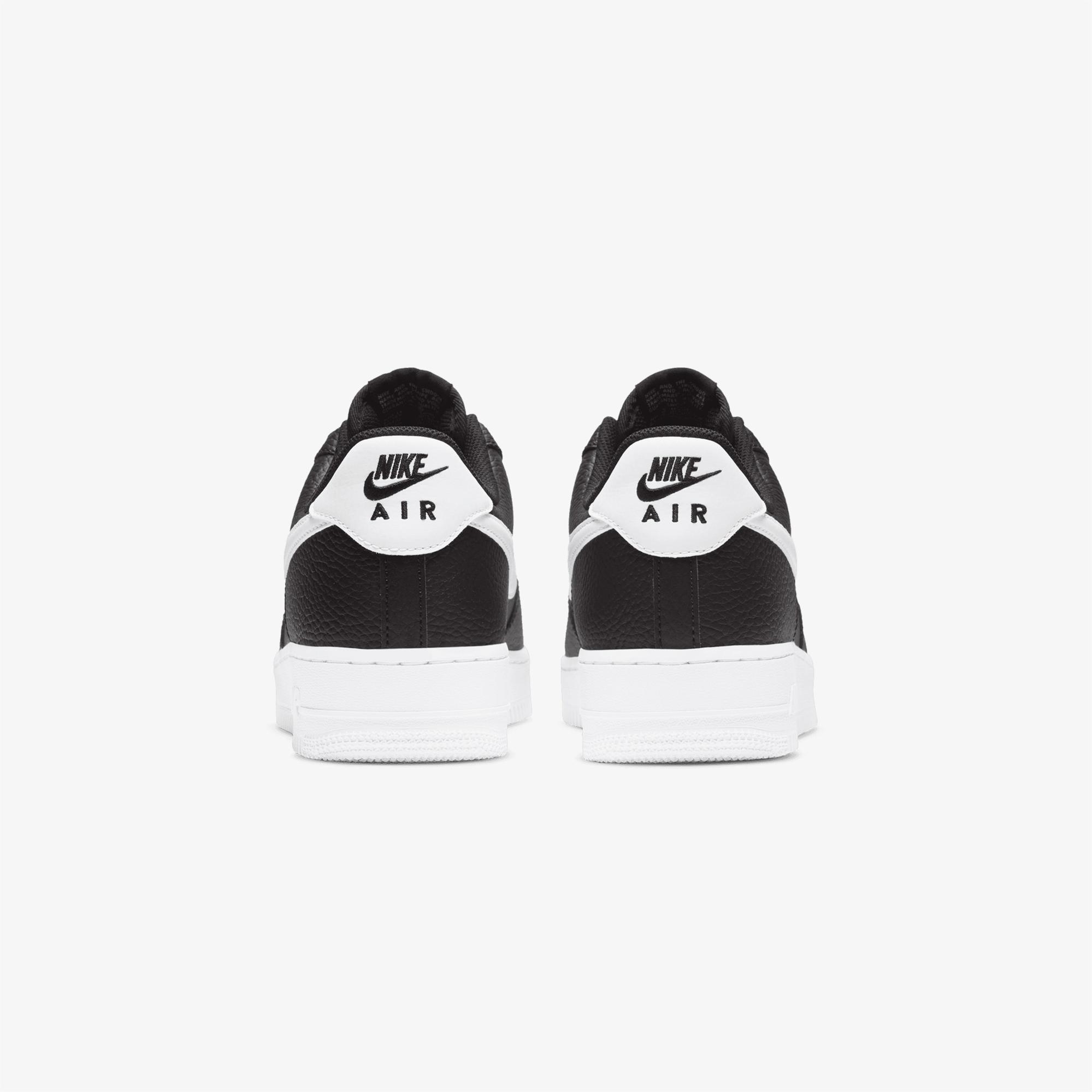 Nike Air Force 1 '07 Erkek Siyah Spor Ayakkabı