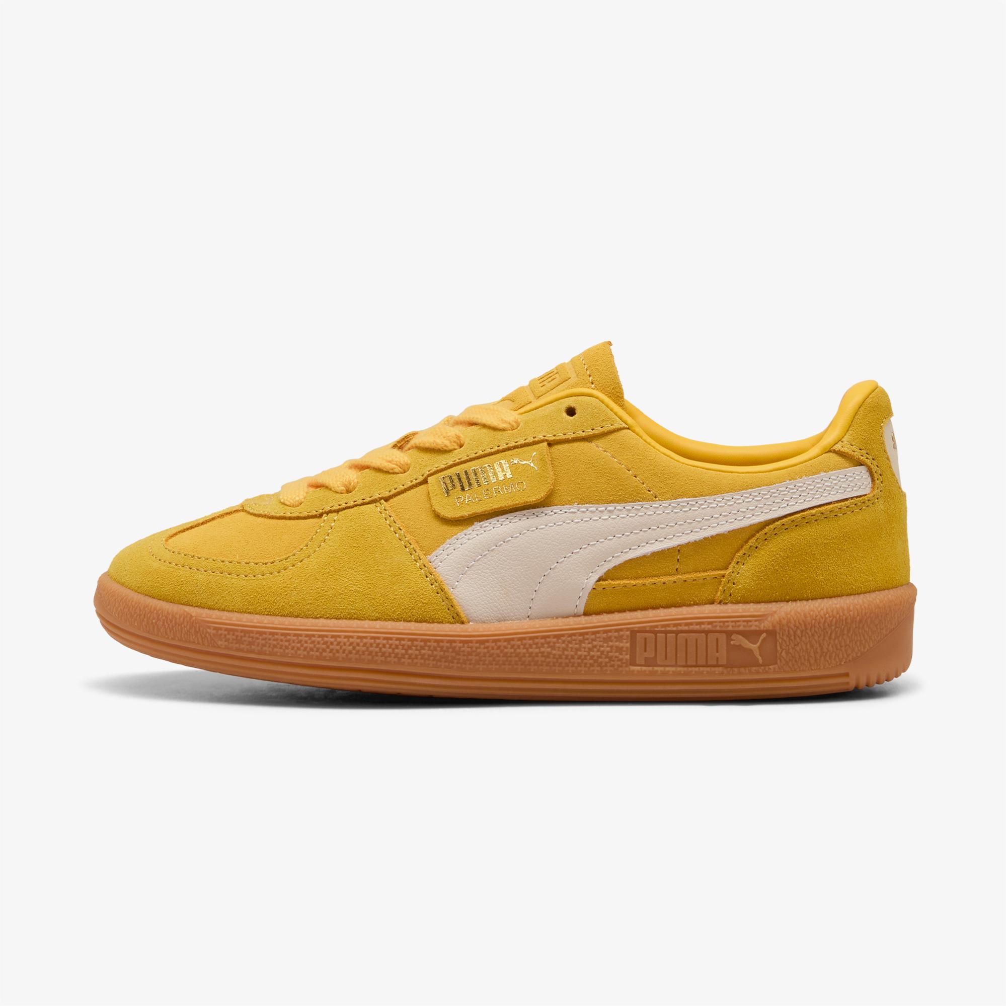 Puma Palermo Unisex Sarı Spor Ayakkabı