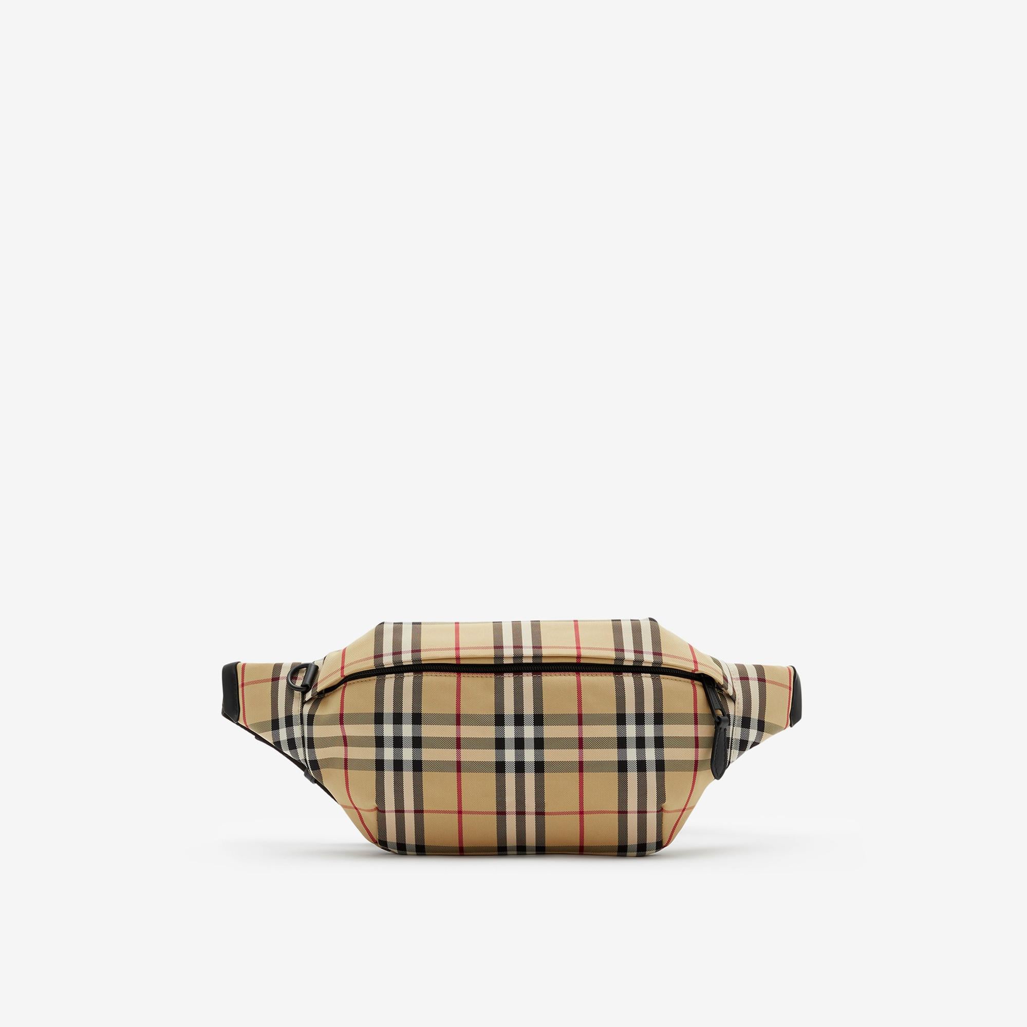 Burberry Sonny Erkek Bej Bel Çantası